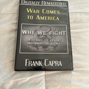 War Comes to America DVD Frank Capra WWII NEW Sealed Why We Fight